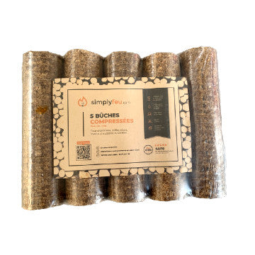 Bûches compressées Bois densifié